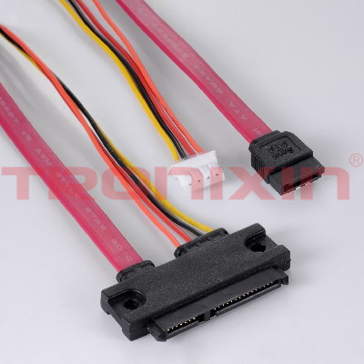 SATA&nbsp;7+15P&nbsp;to&nbsp;SATA&nbsp;7P+4P