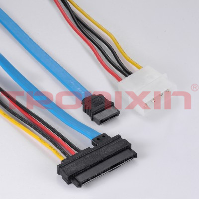 SAS&nbsp;29P&nbsp;to&nbsp;SATA&nbsp;7P+4P