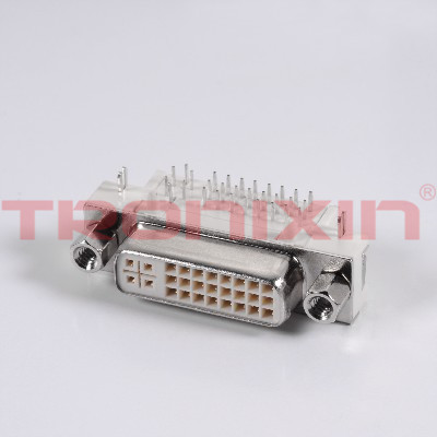 DVI&nbsp;24+5&nbsp;DIP&nbsp;90��Female&nbsp;CONN